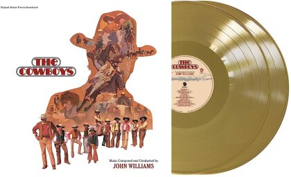 John Williams (*1932) (Komponist/Dirigent) - Cowboys - OST (2023 Reissue, Varese Sarabande, Anniversary Edition, Gold Colored Vinyl, 2 LPs)