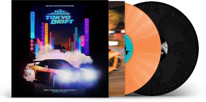 Brian Tyler - Fast And The Furious - Tokyo Drift (2023 Reissue, Varese Sarabande, Black / Orange Vinyl, 2 LPs)