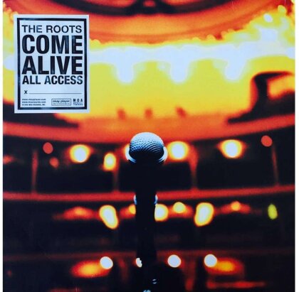 The Roots - Come Alive (2023 Reissue, Geffen Records, Yellow Vinyl, 3 LPs)