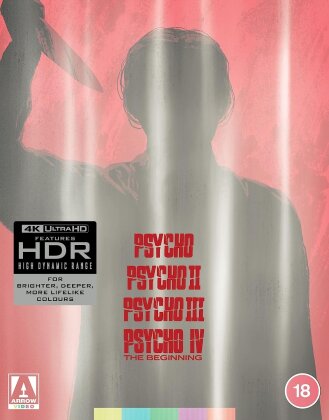 The Psycho Collection - 1-4 (Édition Limitée, 5 4K Ultra HDs)