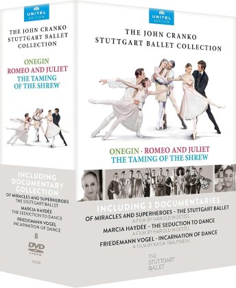 Stuttgart Ballet & John Cranko - The John Cranko Stuttgart Ballet Collection - Onegin / Romeo and Juliet / The Taming of the Shrew (8 DVD)