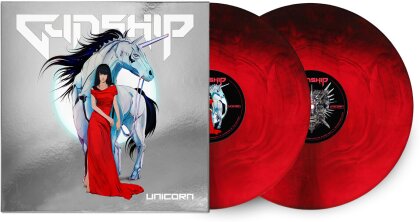 Gunship - Unicorn (Édition Limitée, Blood+Chrome Coloured Vinyl, 2 LP)