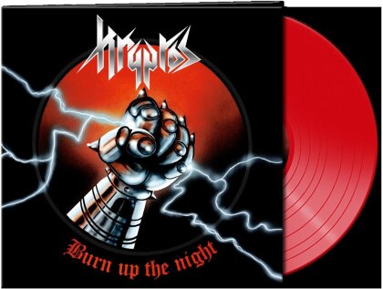 Kryptos - Burn Up The Night (2023 Reissue, AFM Records, Gatefold, Limited Edition, Red Vinyl, LP)