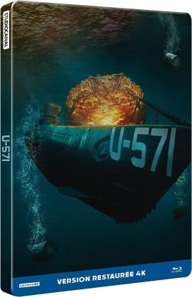 U-571 (2000) (Limited Edition, Steelbook, 4K Ultra HD + Blu-ray)