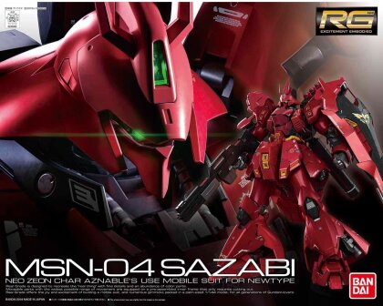 Real Grade - Sazabi - Gundam : Char's Counterattack - 1/144