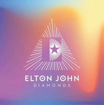 Elton John - Diamonds (2023 Reissue, Pyramid Edition, Mercury Records, Creamy White/Purple Vinyl, LP)