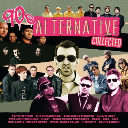 90's Alternative Collected (2023 Reissue, Music On Vinyl, Limited Edition, Magenta Vinyl, 2 LPs)