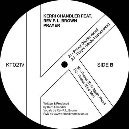Kerri Chandler - Prayer (12" Maxi)