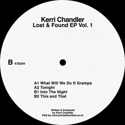 Kerri Chandler - Lost & Found Ep Vol. 1 (12" Maxi)