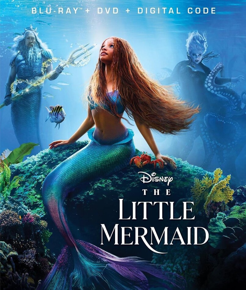 The Little Mermaid (2023) (Blu-ray + DVD)