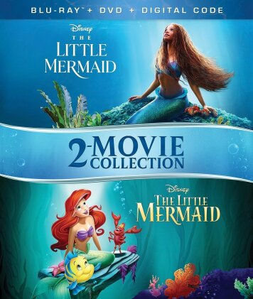 The Little Mermaid - 2-Movie Collection (2 Blu-ray + 2 DVD)