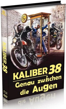 Kaliber 38 - Genau zwischen die Augen (1976) (Cover A, Edizione Limitata, Mediabook, Blu-ray + DVD)