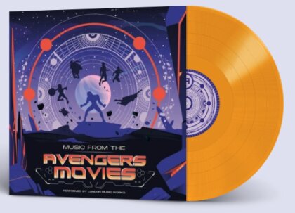 London Music Works - Music From The Avengers Movies - OST (2023 Reissue, Gold Vinyl, LP)