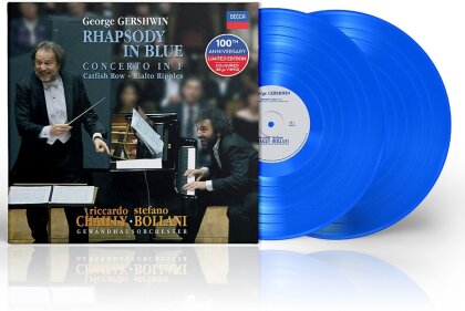 Riccardo Chailly, Stefano Bollani & Gewandhausorchester - Rhapsody In Blue (Blue Vinyl, 2 LPs)