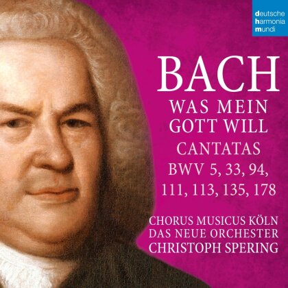 Christoph Spering, Chorus Musicus Köln & Johann Sebastian Bach (1685-1750) - Cantatas BWV 5,33,94,111,113,135,178 (2 CD)