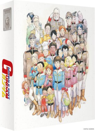 Mobile Suit Gundam - Partie 1/2 (Édition Collector, 4 Blu-ray)