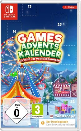 Games Adventskalender 2023 - (Code in a Box)