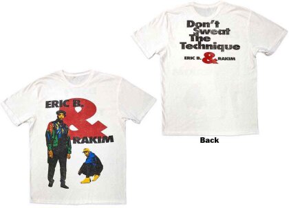 Eric B. & Rakim Unisex T-Shirt - Don't Sweat (Back Print)