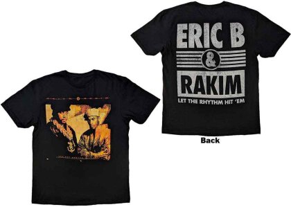 Eric B. & Rakim Unisex T-Shirt - Let The Rhythm Begin (Back Print)