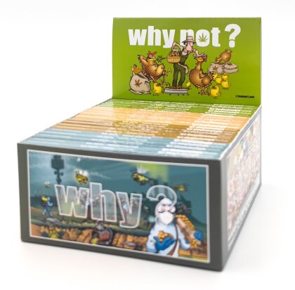 Why Not Rolling Paper by Ivan Art - Sustainability Box 20 Papers