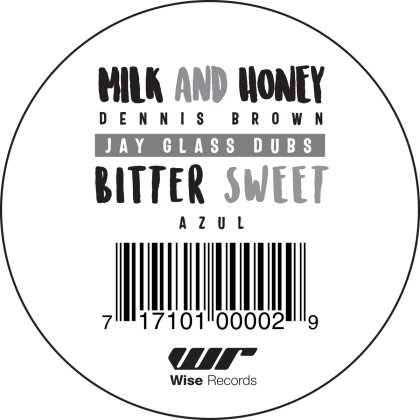 Dennis Brown & Azul - Milk And Honey / Bitter Sweet (Édition Limitée, 12" Maxi)