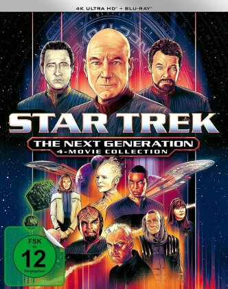 Star Trek - The Next Generation - 4-Movie Collection (4 4K Ultra HDs + 4 Blu-rays)
