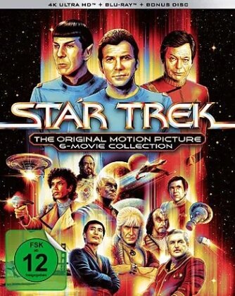 Star Trek - Original Motion Picture Collection - 6-Movie Collection (6 4K Ultra HDs + 9 Blu-rays)