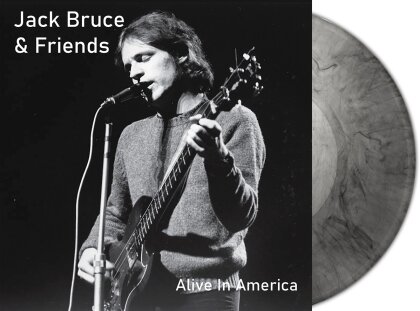 Jack Bruce - Alive In America (2023 Reissue, Renaissance, Clear Marble Vinyl, 2 LPs)