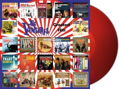 The Ventures - Greatest Hits (2023 Reissue, Renaissance, Red Vinyl, 2 LPs)