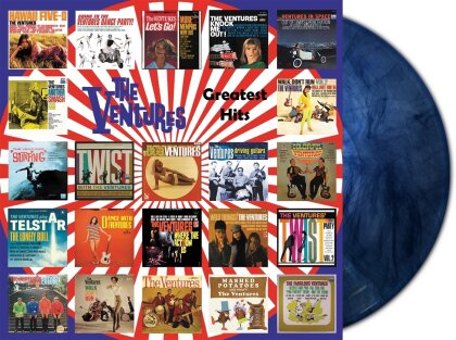 The Ventures - Greatest Hits (2023 Reissue, Renaissance, Blue Marble Vinyl, LP)