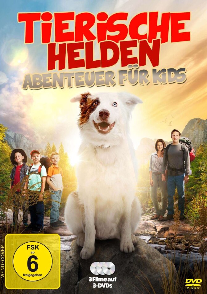 Tierische Helden - Abenteuer für Kids - 3 Filme 3 DVDs