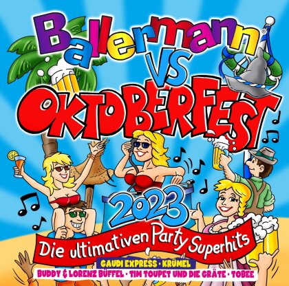 Ballermann vs Oktoberfest 2023 (2 CDs)