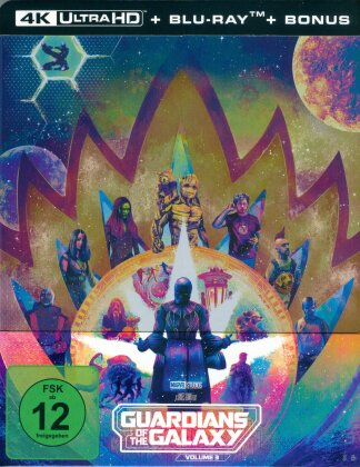 Guardians of the Galaxy - Vol. 3 (2023) (Limited Edition, Steelbook, 4K Ultra HD + Blu-ray)