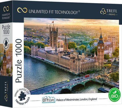 UFT Puzzle 1000 - Cityscape: Westminsterpüalast, London, England