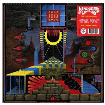 King Gizzard & The Lizard Wizard - Polygondwanaland (2023 Reissue, Survival Research, Red Vinyl, LP)
