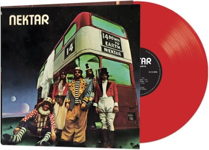 Nektar - Down To Earth (2023 Reissue, Purple Pyramid, Red Vinyl, LP)