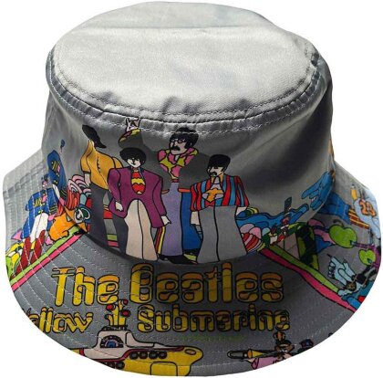 The Beatles Unisex Bucket Hat - Yellow Submarine - Taille L/XL