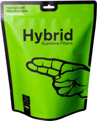 Hybrid Supreme Filter 6.4mm 1000 Filter Pack