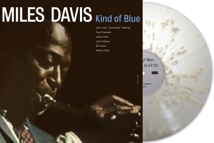 Miles Davis - Kind Of Blue (2023 Reissue, Second Records, Limited Edition, Clear/White Splatter Vinyl, LP)