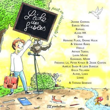 L École Des Fables - L École Des Fables...Part En Classe Verte (CD + Libro)