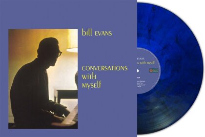 Bill Evans - Conversations With Myself (2023 Reissue, Second Records, Édition Limitée, Blue Marble Vinyl, LP)