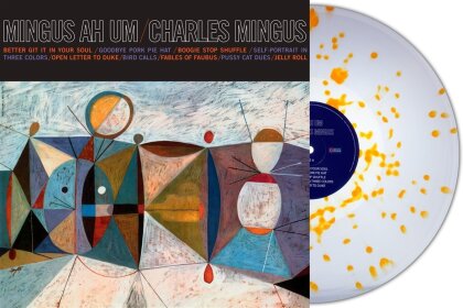 Charles Mingus - Ah Um (2023 Reissue, Second Records, Limited Edition, Clear/Orange Splatter Vinyl, LP)