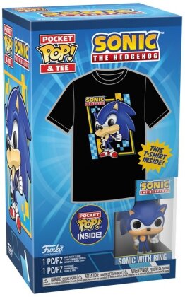 Funko Pocket Pop! & Tee: Sonic the Hedgehog - M Kids