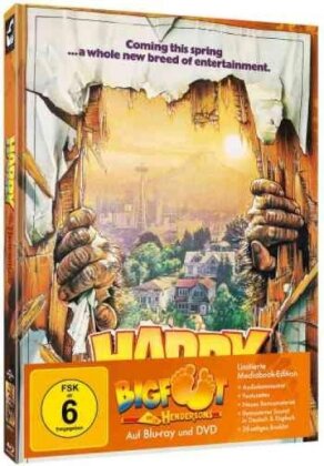 Bigfoot und die Hendersons (1987) (Cover D, Limited Edition, Mediabook, Blu-ray + DVD)