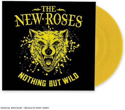 The New Roses - Nothing But Wild (2023 Reissue, Napalm Records, Yellow Vinyl, LP)