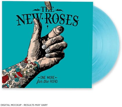 The New Roses - One More For The Road (2023 Reissue, Napalm Records, Curacao Vinyl, LP)