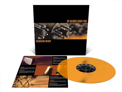 The Dillinger Escape Plan - Calculating Infinity (2023 Reissue, Relapse, Clear Orange Vinyl, LP)