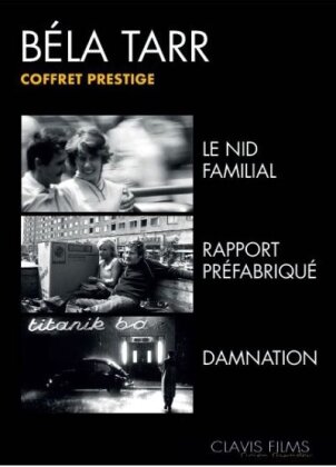 Béla Tarr - Coffret 3 Films - Le nid familial / Rapport préfabriqué / Damnation (3 DVDs)