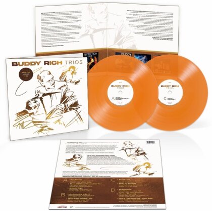 Buddy Rich - Trios (Translucent Orange Vinyl, 2 LPs)