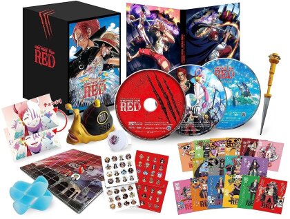 One Piece Film - Red (2022) (Japan Edition, Collector's Edition, 4K Ultra HD + Blu-ray)
